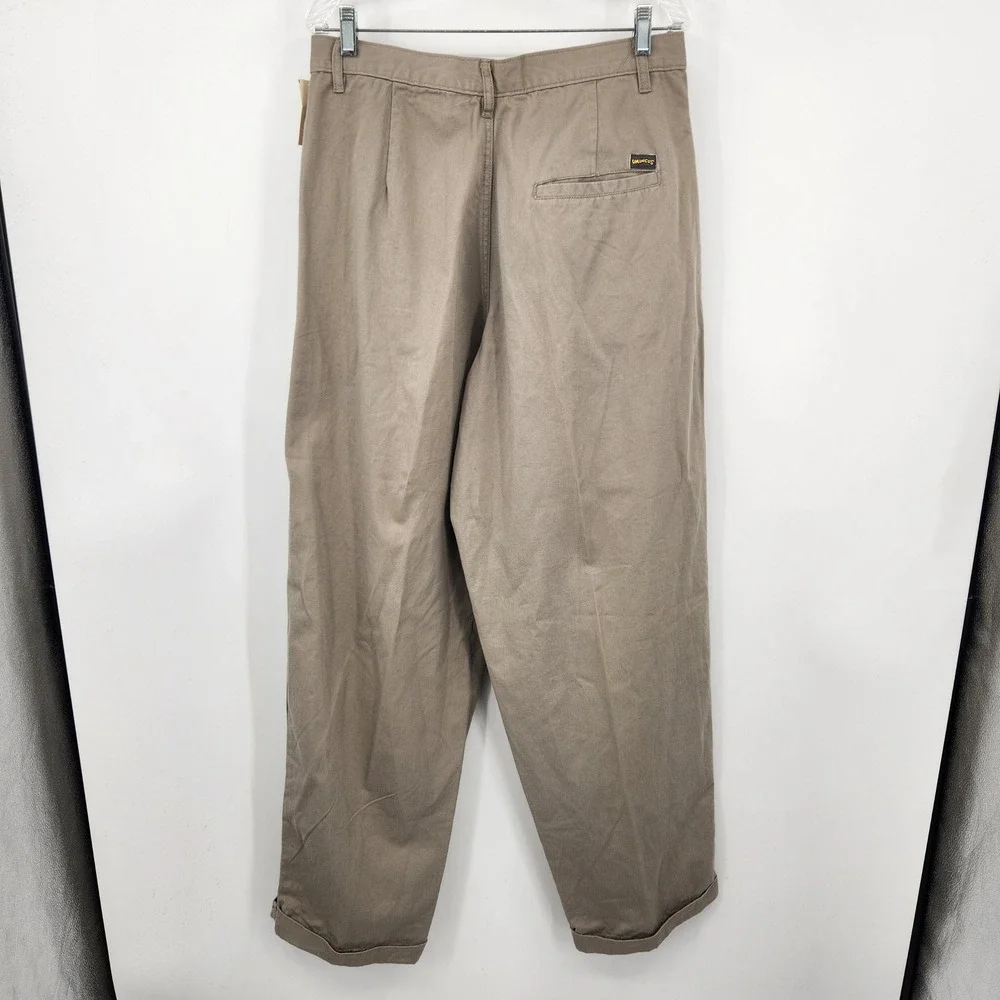 NWT Vintage Introspect Umungus Baggy Khaki Pants 90s Skate Streetwear 34x34 Y2K